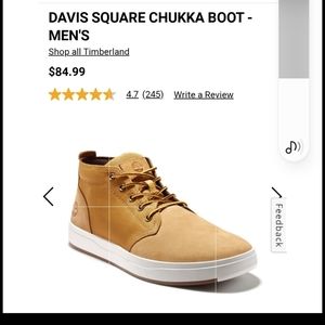 TIMBERLAND DAVIS SQUARE CHUKKA BOOT